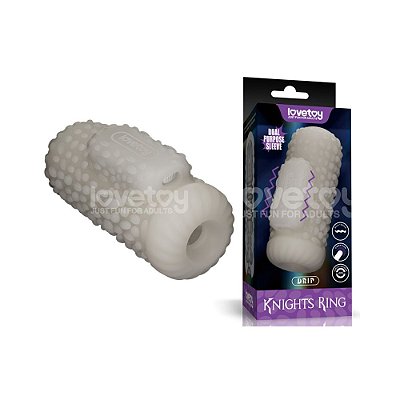 Masturbador Vibratório Dupla Funcionalidade - Drip Lovetoy