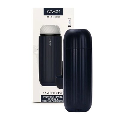 Masturbador Masculino com App, Sucção e Aquecimento - Sam Neo 2 Pro