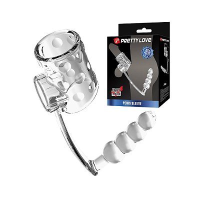 Meia Capa com Plug Anal: Prazer Aumentado e Ereções Duradouras