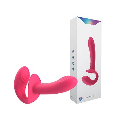 Penetrador Strapless: Plug Vaginal com 10 Modos e Controle Remoto