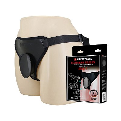 Cinta Peniana Ajustável com Base para Ventosa - Pretty Love Caludio I