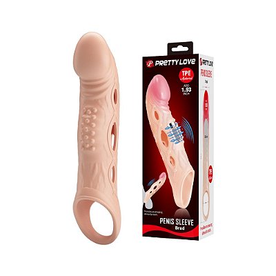 Capa Peniana: Anel para Escroto e Vibração - Pretty Love Brad
