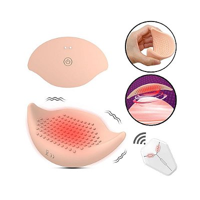 Estimulador de Mamilo: Vibração e Controle Remoto - Kit com 2 Unidades