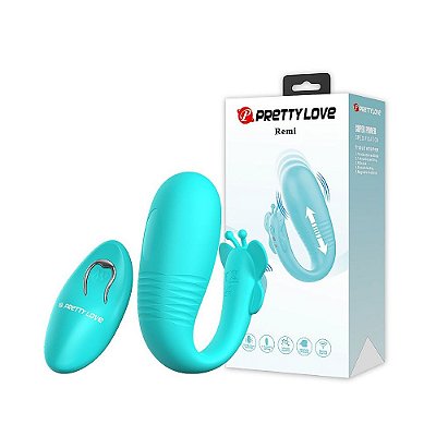 Vibrador Casal: Vai e Vem e Controle Remoto - Pretty Love Remi