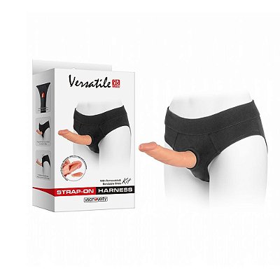 Cinta Peniana: Formato de Cueca com Pênis Strapon Harness - Vscn Velty