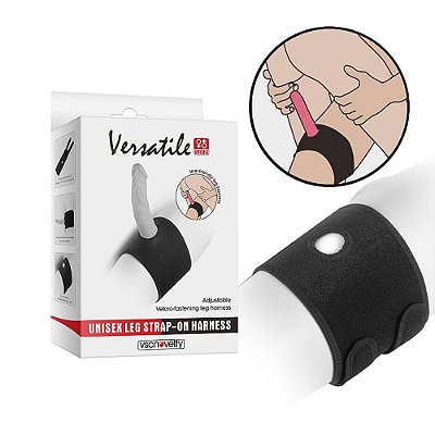 Cinta Para Perna: Strapon Harness em Elastano - Vscn Velty