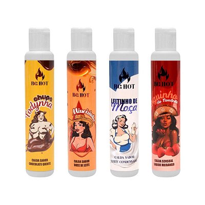 Calda Beijável: Textura Leve e Cremosa 40g - Banho de Gata