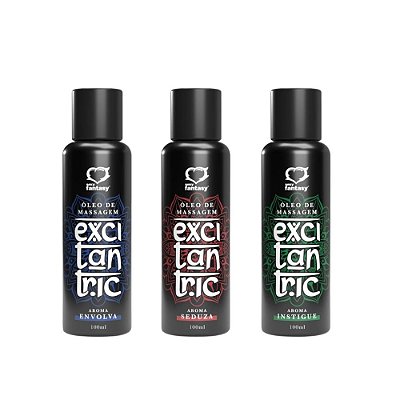 Óleo de Massagem Excitantric - Seduza, Instigue e Envolva 100ml