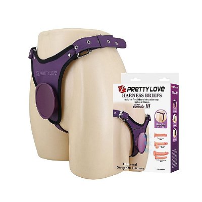 Cinta Peniana:  Ajustável e Realista - Pretty Love Caludio III