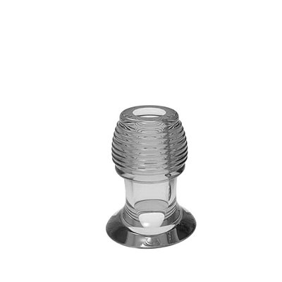 Plug Anal Com Ranhuras e Túnel Vazado 6,5 Cm - Sensação Única