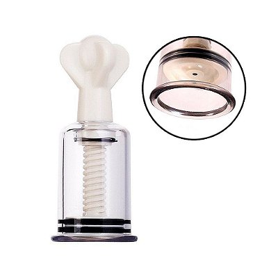 Estimulador de Mamilos com Sucção Em Acrílico 10,5 X 5,9 Cm