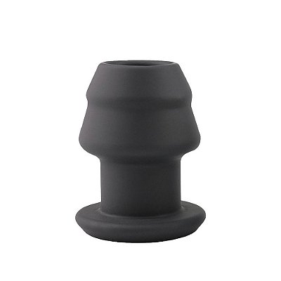 Plug Anal Vazado em Silicone 7,3 Cm- Fetish e Dominação
