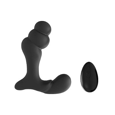 Massageador de Próstata: 10 Modos Com Controle Remoto - Bone