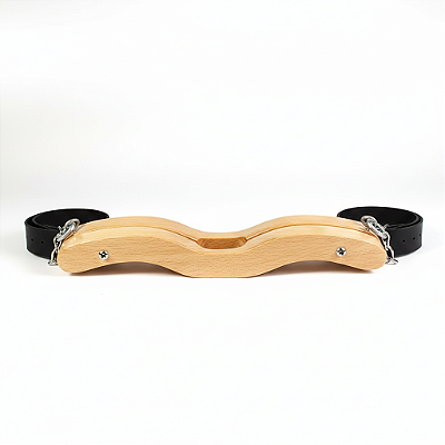 Algema com Barra Separadora em Madeira para Imobilização BDSM