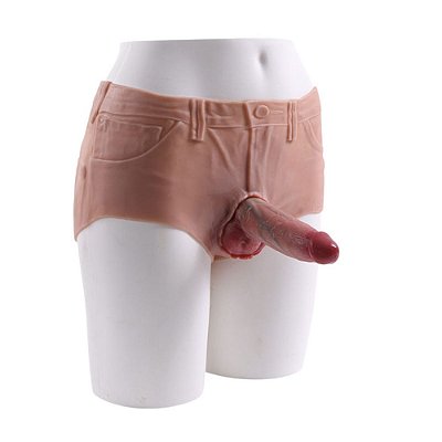 Cinta Peniana Com Prótese Realística 15 cm | Estilo Short