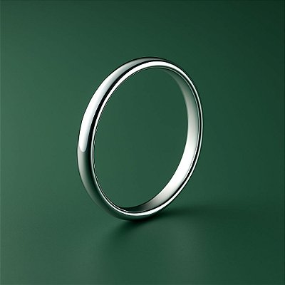 Anel Peniano Steel Ring em Aço Inox - Diâmetro 4,5 cm