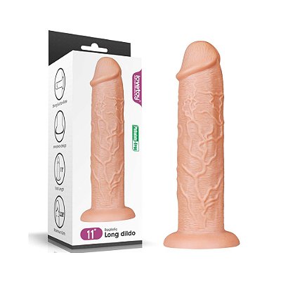 Pênis Realístico Lovetoy Legendary King Sized 28cm x 6cm com Ventosa