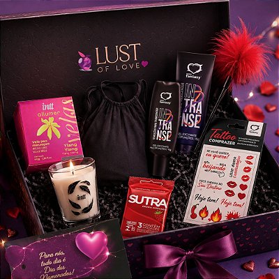 Kit Namorados Sem Limites: Vestido, Vela de Massagem, Gel e Muito Mais – Estímulo Sensorial
