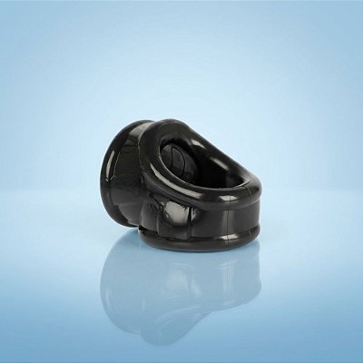 Anel Peniano Com Alça Para Escroto Em Silicone Confort