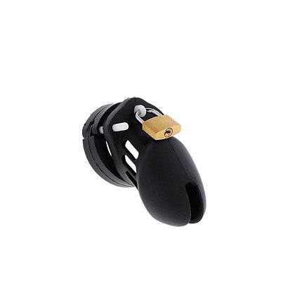 Cinto De Castidade Masculino Em Silicone – 5 Anéis Ajustáveis – Chastity Belt