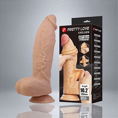 Pênis Realístico 26 cm – Dupla Camada Sliding Skin – Pretty Love Cullen