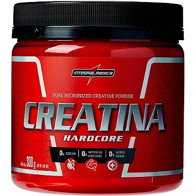CREATINA HARDCORE  300G - INTEGRALMÉDICA