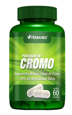 PICOLINATO DE CROMO 60 CÁPSULAS - 35MCG - HERBAMED