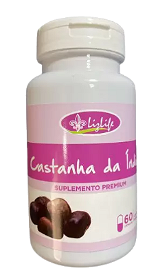 CASTANHA DA INDIA - 60 CÁPSULAS - LIZ LIFE
