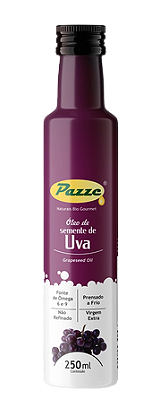 ÓLEO DE SEMENTE DE UVA 250ML - PAZZE