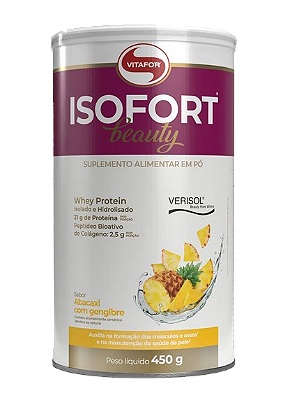 ISOFORT BEAUTY ABACAXI COM GENGIBRE - 450G - VITAFOR