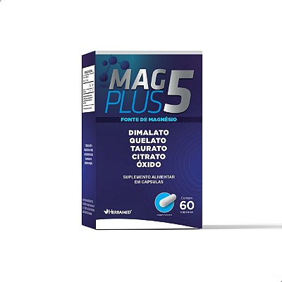 MAG PLUS 5 CÁPSULAS - HERBAMED