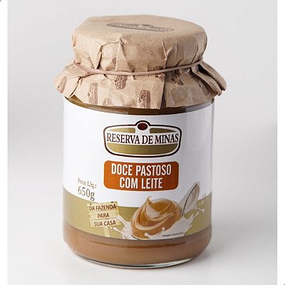 DOCE PASTOSO COM LEITE - RESERVA DE MINAS