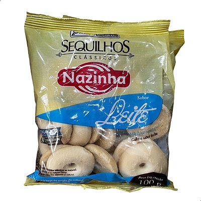 SEQUILHOS NAZINHA CLÁSSICO 100g LEITE
