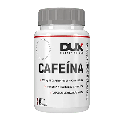 DUX NUTRITION - CAFEÍNA 30 CÁPSULAS