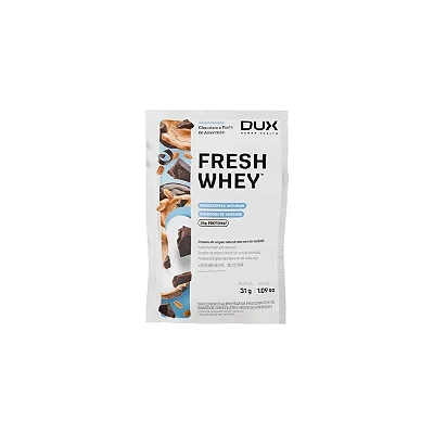 DUX NUTRITION - FRESH WHEY CHOCOLATE E PASTA DE AMENDOIM 31G