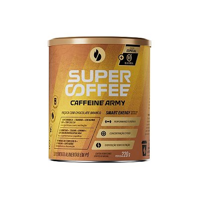 SUPERCOFFEE - 220G SMART ENERGY PAÇOCA COM CHOCOLATE BRANCO