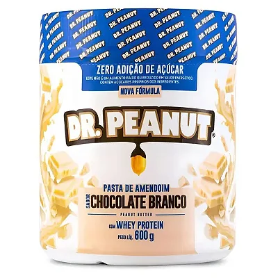 DR. PEANUT - PASTA DE AMENDOIM CHOCOLATE BRANCO