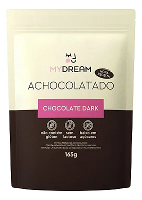 MYDREAM - ACHOCOLATADO DARK 70% CACAU 160G