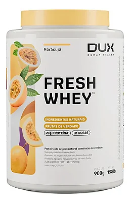 DUX NUTRITION- FRESH WHEY MARACUJÁ - POTE 900G