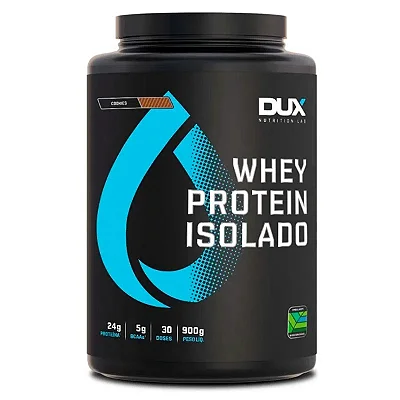 DUX NUTRITION - WHEY PROTEIN ISOLADO COOKIES - POTE 900G