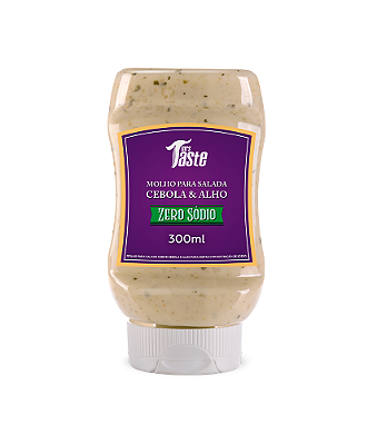 MRS TASTE - MOLHO CEBOLA E ALHO - ZERO 300ML