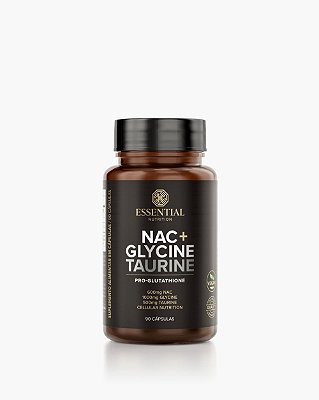 ESSENTIAL NUTRITION - NAC + GLYCINE + TAURINE POTE 90 CÁPSULAS