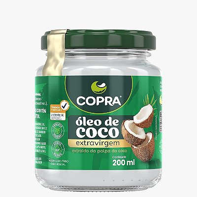 COPRA - ÓLEO COCO EXTRA VIRGEM 200ML