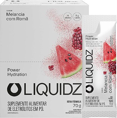 LIQUIDZ - MELANCIA COM ROMÃ