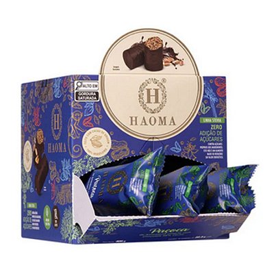 HAOMA - PAÇOCA CHOCOLATE 56% CACAU STEVIA