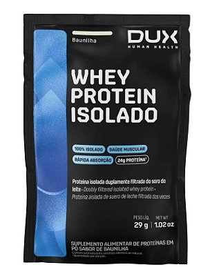 DUX NUTRITION - WHEY PROTEIN ISOLADO BAUNILHA SACHÊ