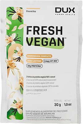 DUX NUTRITION - FRESH VEGAN SACHÊ - BAUNILHA
