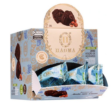 HAOMA - BOMBOM AVELÃ STEVIA - Unidade