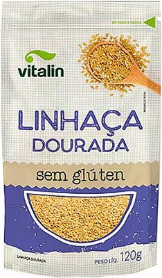 VITALIN - GRÃOS LINHAÇA DOURADA SEM GLÚTEM 120G