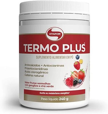 VITAFOR - TERMO PLUS 240G - FRUTAS VERMELHAS COM GENGIBRE